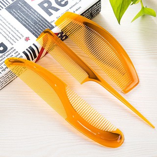 Lược chải tóc màu hổ phách nhiều kiểu dáng KNSTORE
