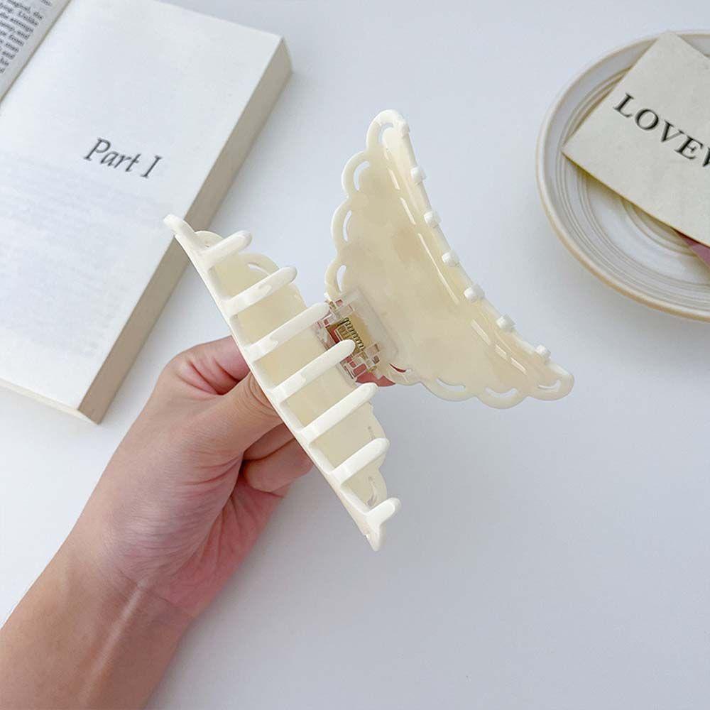 JARRED Kẹp Tóc Càng Cua Phong Cách Hàn Quốc Retro Thanh Lịch Cho Nữ