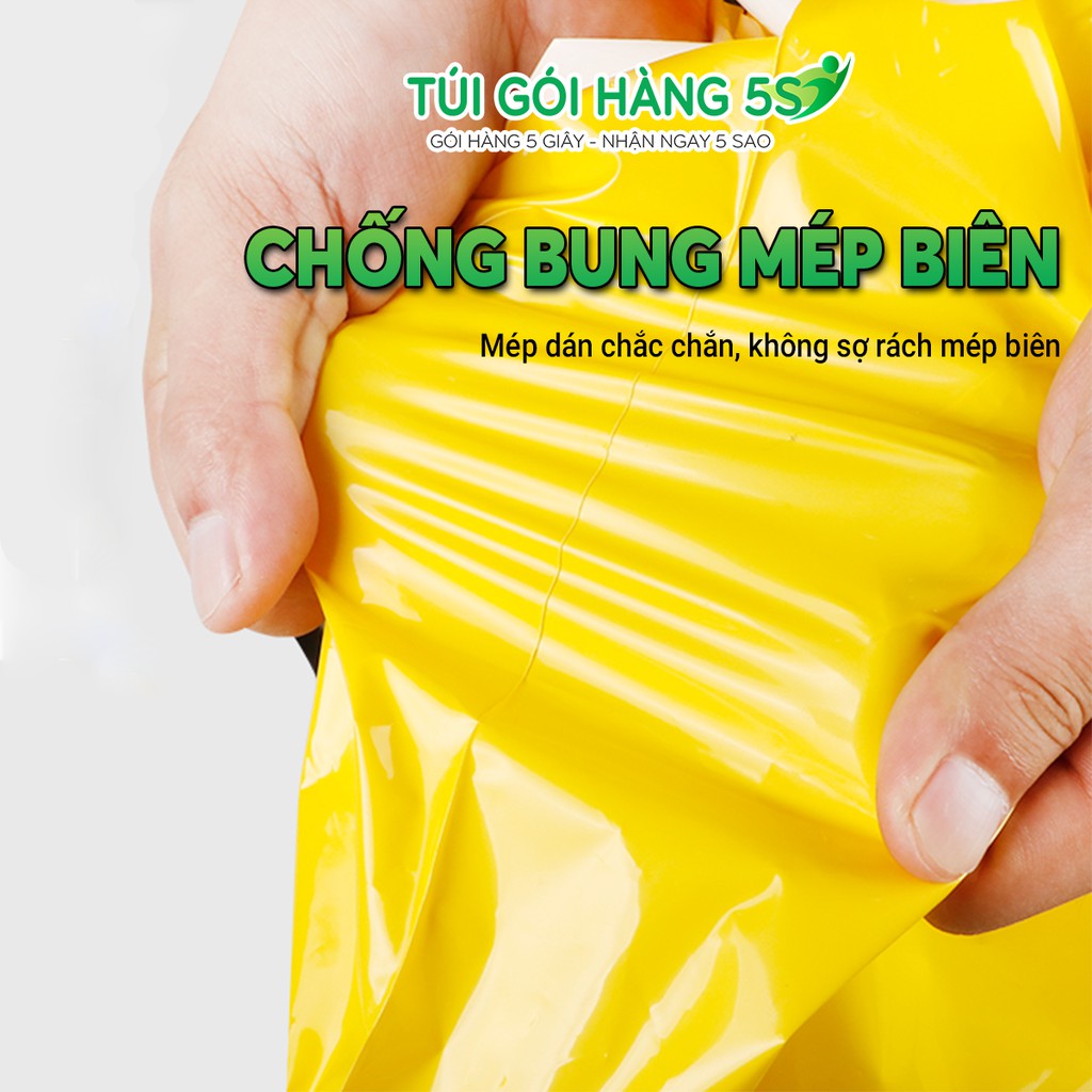 Túi Gói Hàng, Túi Đóng Hàng Niêm Phong Sẵn Keo Dán Miệng 5S Kích Thước 45x60cm