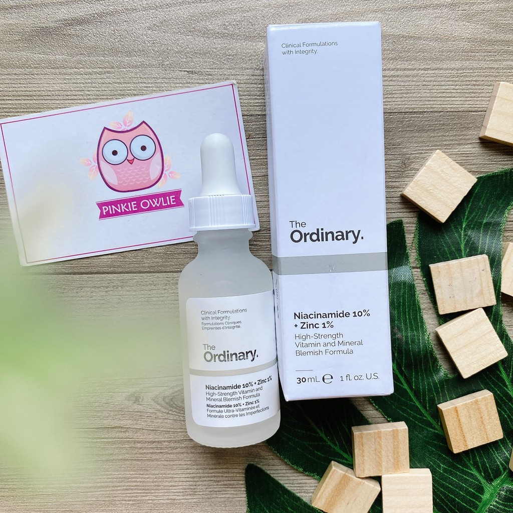 Serum The Ordinary Niacinamide 10% + Zinc 1%