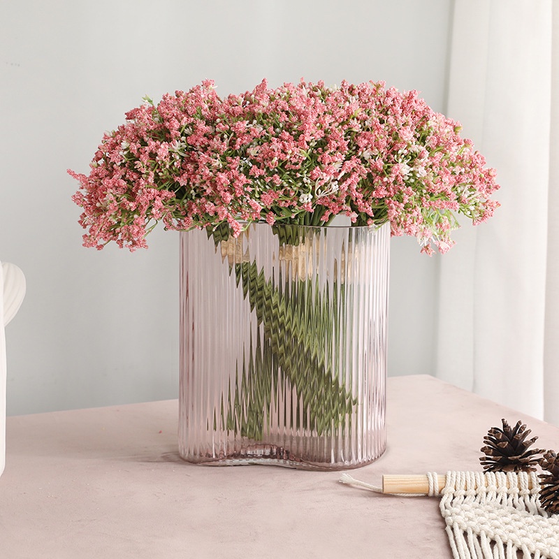 Set 16 Cành Hoa Gypsophila Giả Dùng Trang Trí Tiệc Cưới
