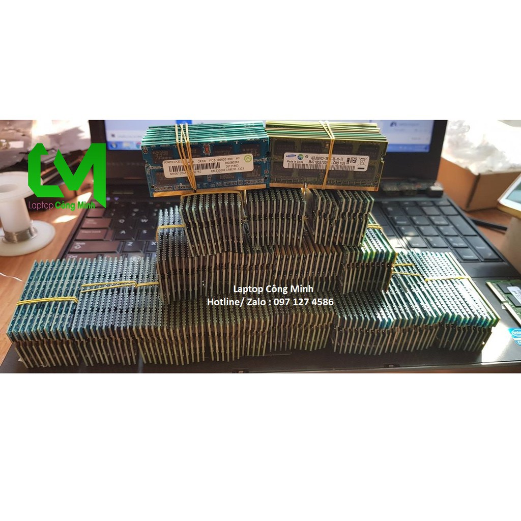 Ram Laptop 4Gb PC3L Bus 12800 , 1600 -  Tháo Máy Chính Hãng, Bảo Hành 1 Năm