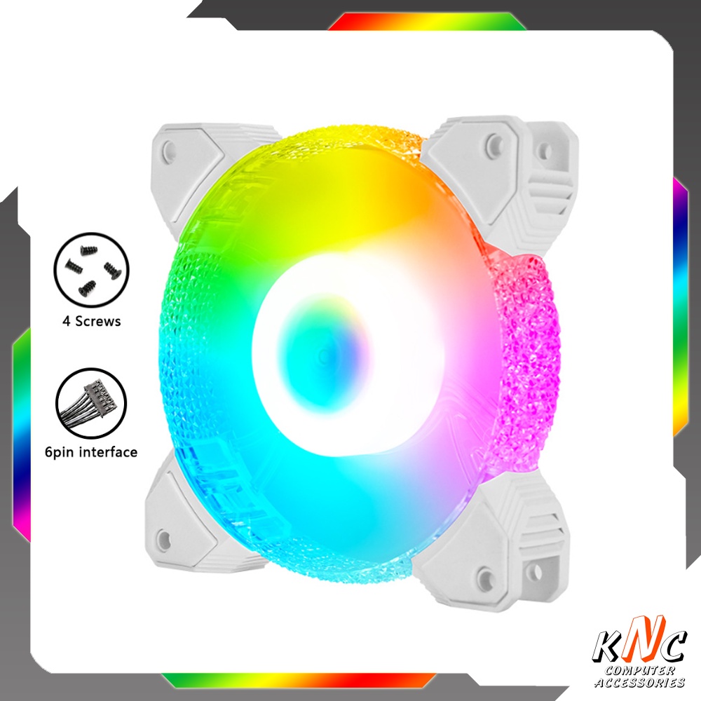 Quạt Tản Nhiệt Fan Led RGB Coolmoon V2 Đồng Bộ Hub Coolmoon MixASale