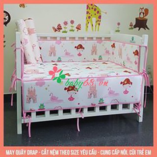 [Mã 267FMCGSALE giảm 8% đơn 500K] 2 drap 62x100x5cm happy animals + lâu đài