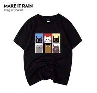 [order] Áo phông mèo Make It Rain