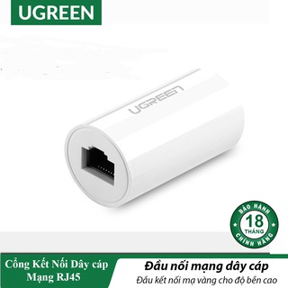 Cổng nối dây cáp mạng rj45 màu trắng
