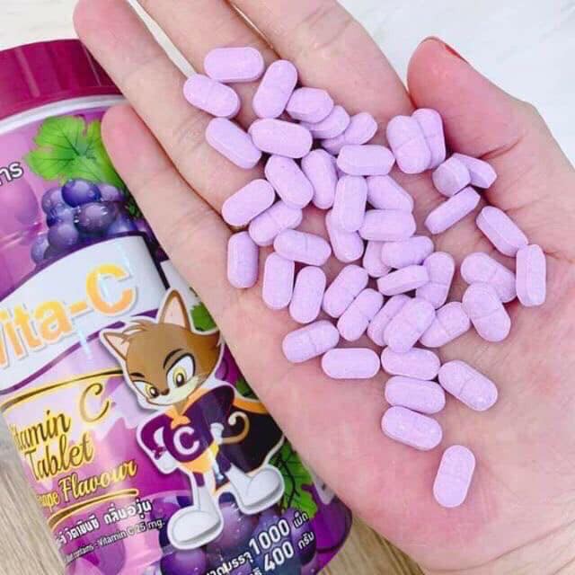 Vitamin C lọ 1000 viên hàng Thái KB A322 | BigBuy360 - bigbuy360.vn