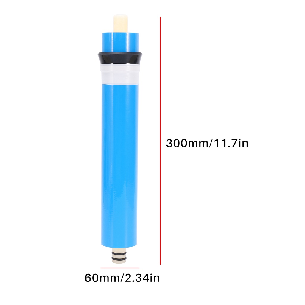 Bộ lọc nước dân cư 2 cái ULP1812-50 Màng RO 50 Gpd NSF được sử dụng cho hệ thống thẩm thấu ngược