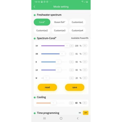 Đèn week cho cá biển, san hô, hải quỳ Z400D Sea, Week Aqua Z400D Sea