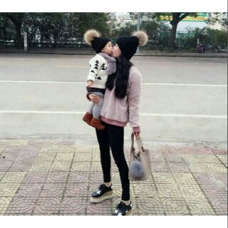 Mũ đôi mẹ và bé hàng loại 1