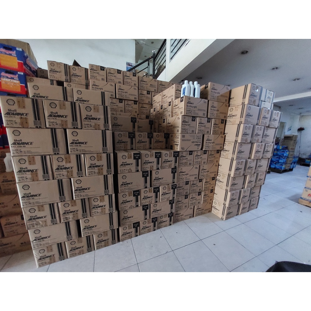 Dầu nhớt 4T Shell Advance FUEL SAVE Scooter 10W30 SN