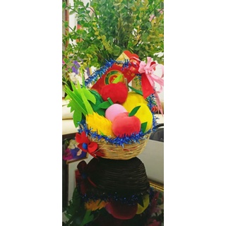 Combo rỏ hoa quả bày tết