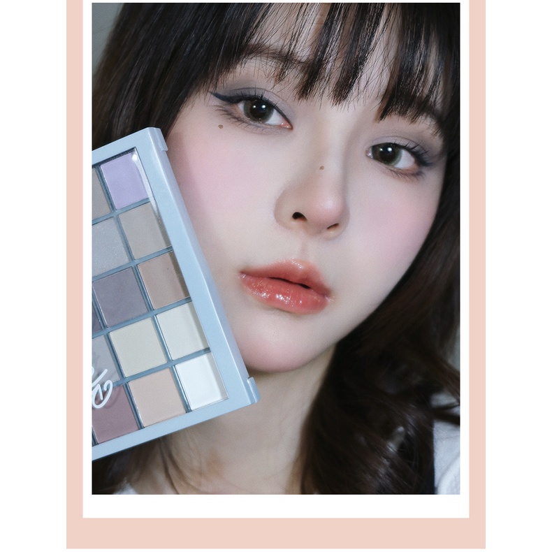 Hàng mới về bảng phấn mắt glamcolour 25 màu sắc tông lì và ánh nhũ lấp lánh - ảnh sản phẩm 4