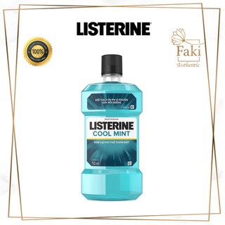 Listerine cool mint - nước súc miệng listerin diệt khuẩn, giữ hơi thở thơm mát