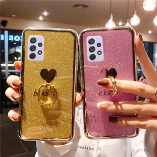 Ốp điện thoại Samsung Galaxy A52S Soft Love Bling Glitter bảo vệ toàn diện SamsungA52S