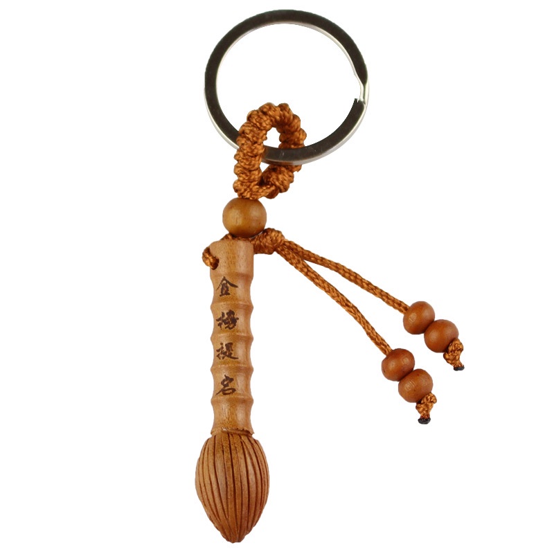 Móc Khóa Xe Hơi Ba Chiều Khắc Ba Chiều Bằng Gỗ Dòng Sông Lake Stall 10 Yuan Cung Cấp Bán Sỉ