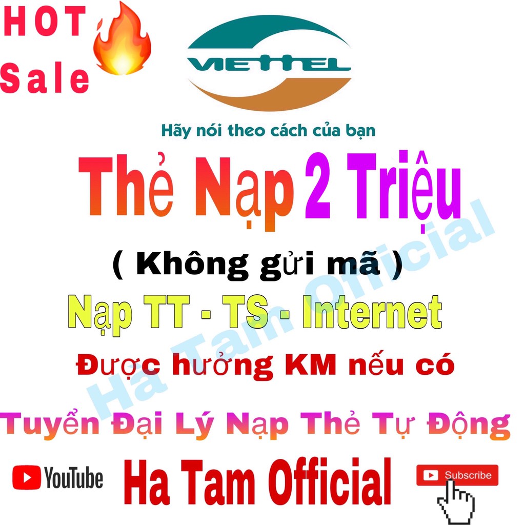 Thẻ Viettel 2.000.000
