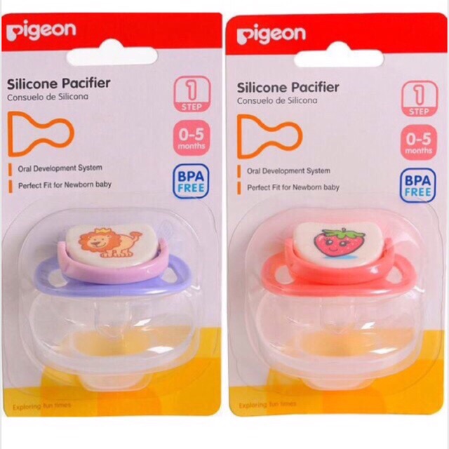 Núm ti giả pigeon cho bé