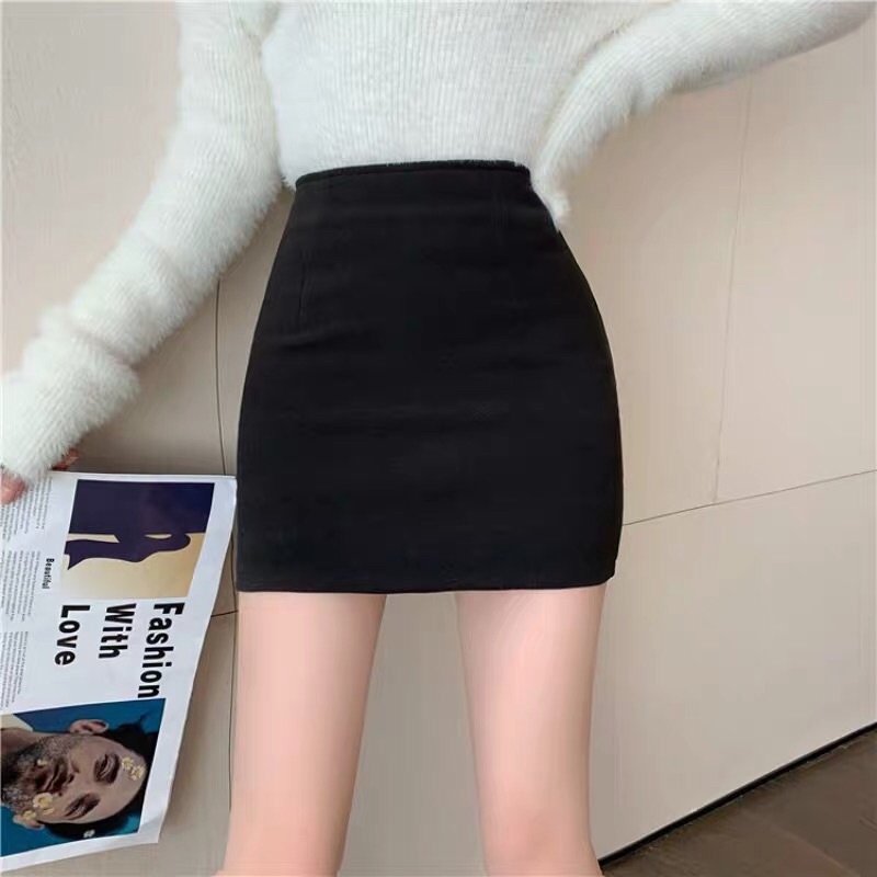 Chân váy ôm trơn điệu đà ( sẵn size S M )