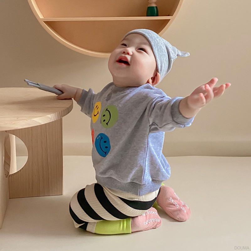 Quần Legging Kẻ Sọc Nhiều Màu Sắc Cho Bé