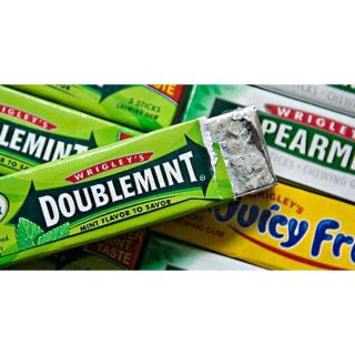 Combo 5 thanh Sing gum Doublemint Hương Bạc Hà