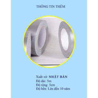 Băng kéo chống thấm cuộn 5m