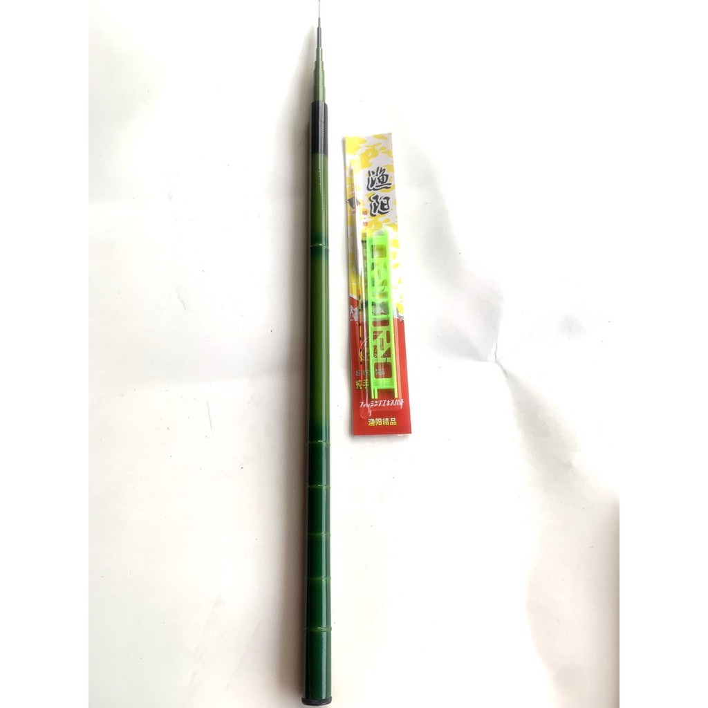 CẦN CÂU TAY GIÁ RẺ CẦN TRÚC XANH ( TẶNG CƯỚC - LƯỠI - PHAO ) ĐỘ CỨNG 3H NGỌN 1.1LI ĐỦ SIZE CHO ANH EM CHỌN