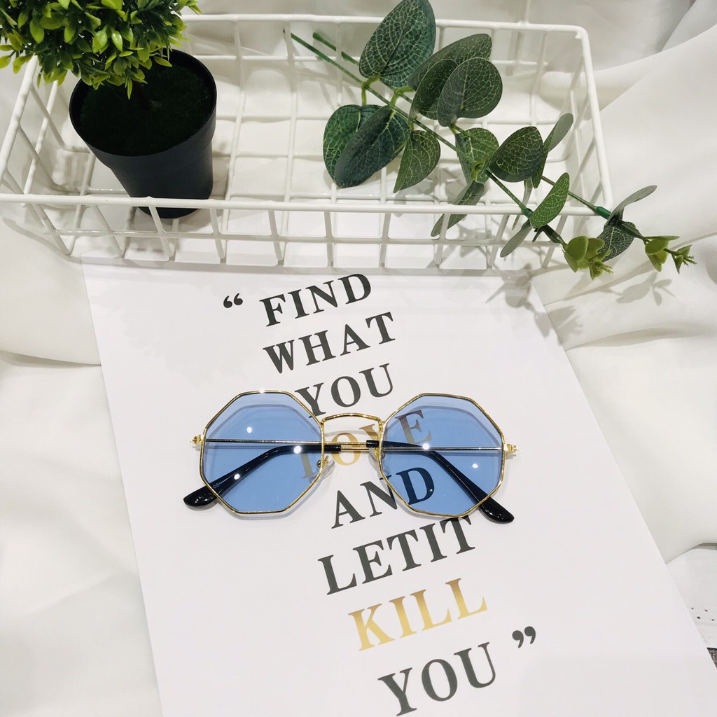 [CỰC ĐẸP] MẮT KÍNH THỜI TRANG HOT TREND ĐA GIÁC 205 NHIỀU MÀU CỰC HOT | BigBuy360 - bigbuy360.vn