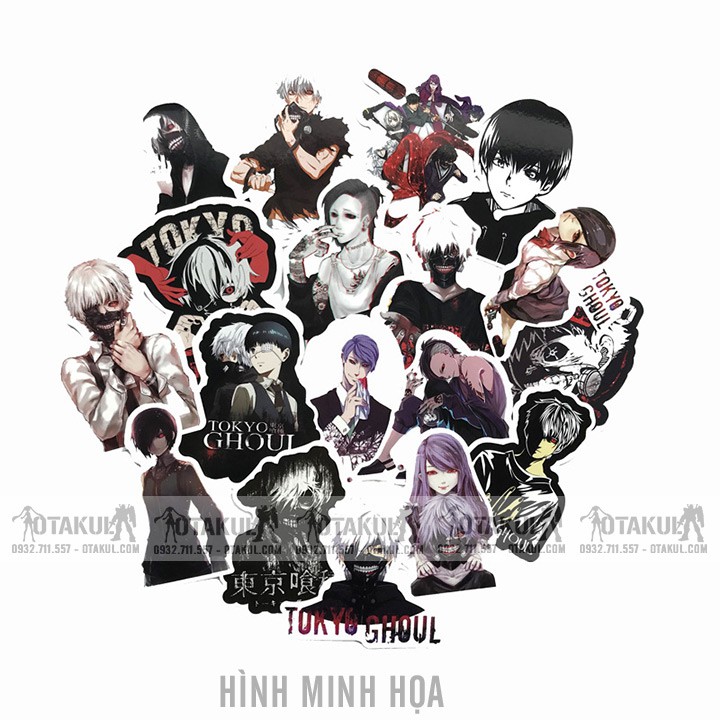 Bộ Sticker Tokyo Ghoul