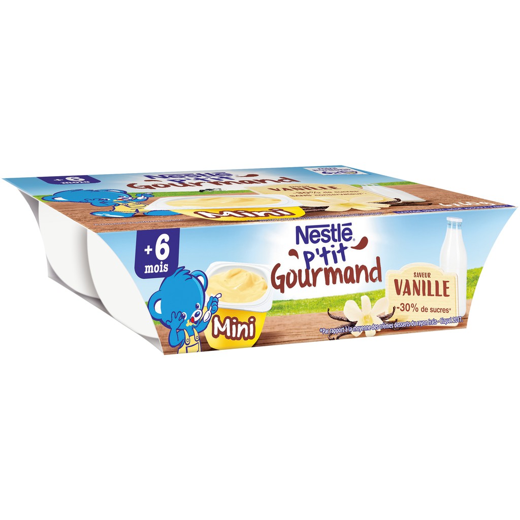 [FMCGMALL -8% đơn từ 250K]  Combo 2 lốc 6 hộp váng sữa Nestle P'tit (60gr/hộp)