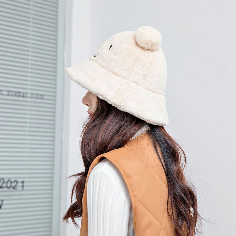 Mũ Xô Giả Lông Thú Nhiều Màu Sắc Giữ Ấm Tai Cho Nam Và Nữ