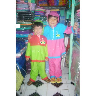 Áo Mưa Bộ Cho Bé Nhiều Màu