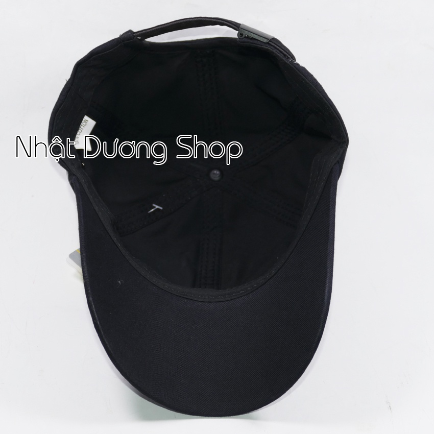 Nón kết cao cấp và hông sò tam giác - Chất liệu vải Kaki bền chắc kết hợp với chữ ép tạo nên sự nổi bật cho người đội