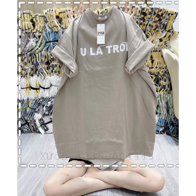 Áo Phông Cotton Khô 3158 Form Rộng Nam Nữ Unisex ULATROI