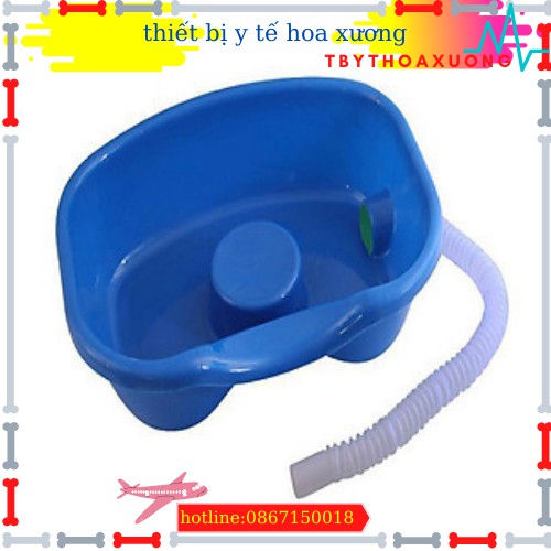 Chậu Gội Đầu Tại Giường Cho Người Già -máng gội đầu cho bệnh nhân tiện lợi