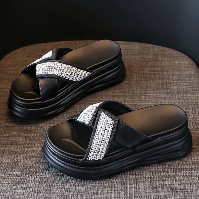 Giày Cao Gót Da Mũi Lớn Phong Cách Retro Anh Quốc