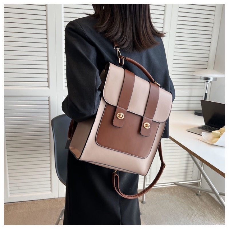 Balo Nữ Thời Trang Cao Cấp Balo da VINTAGE balo Đi Học Giá Rẻ phong cách hàn quốc chất lượng cao