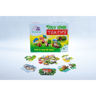 Đồ Chơi Cờ Giáo Dục Vietoys - Truy Hình Tìm Chữ FKS-0030