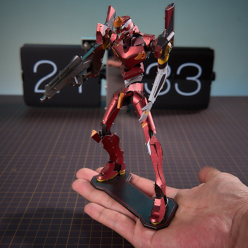 Mô Hình Lắp Ráp 3d Seri Cyborg Evangelion
