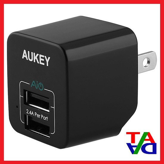 Adapter Sạc 2 Cổng 12W Aukey PA-U32 