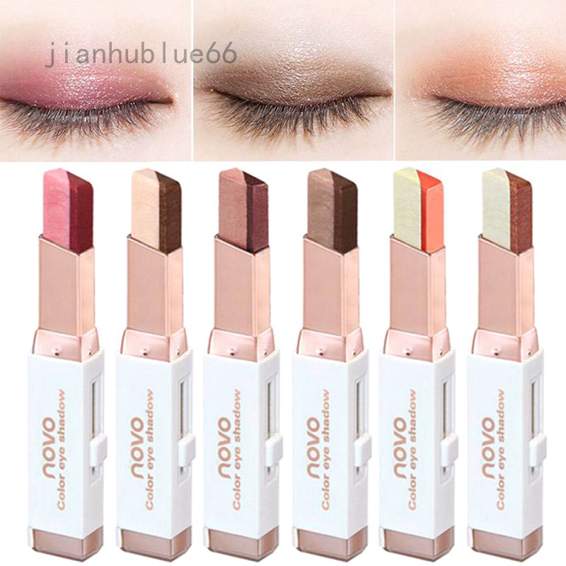 [Hàng mới về] Phấn mắt NOVO dạng thỏi hai màu Jianhublue66 | BigBuy360 - bigbuy360.vn