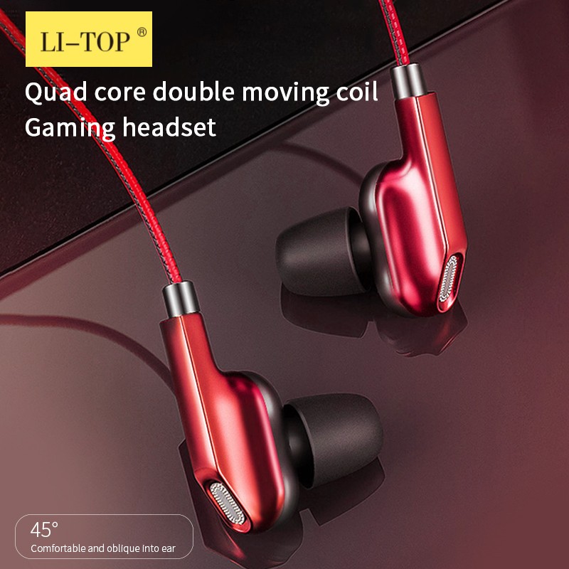 Tai Nghe Nhét Tai Jack 3.5mm Âm Thanh Siêu Trầm Có Micro | BigBuy360 - bigbuy360.vn