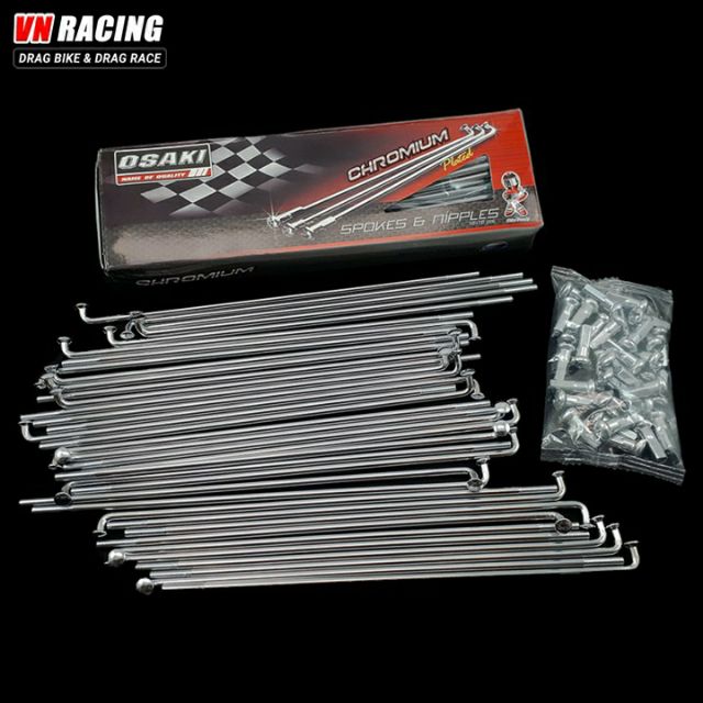 Căm dẹp_căm tròn mạ crôm OSAKI thái