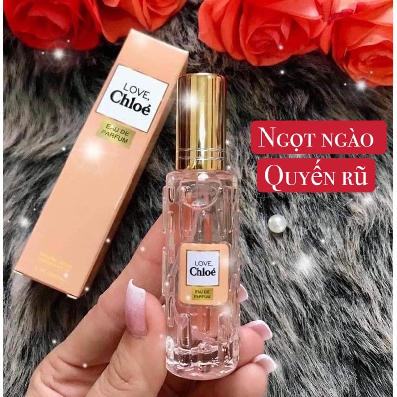 NƯỚC HOA NỮ 20ML DẠNG XỊT CHAI MINI