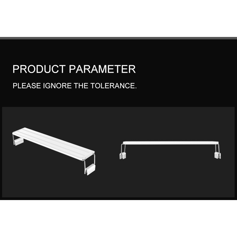 Đèn led máng bế cá Roxin K200 rất sáng và đẹp cho bể dài từ 20-30cm