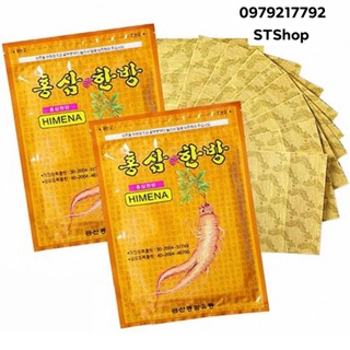 Cao dán hồng sâm Hàn Quốc