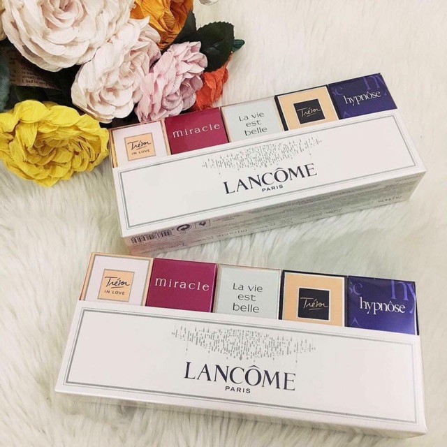 🎀 Set Lancome Mini - The Best Of Lancome Fragrances mẫu 2017 | Thế Giới Skin Care