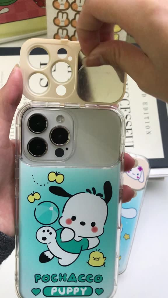 Ốp lưng iphone Nắp Tráng Gương PuppySmil 6/6plus/6s/6splus/7/7plus/8/8plus/x/xs/11/12/13/14/pro/max/promax/plus | BigBuy360 - bigbuy360.vn