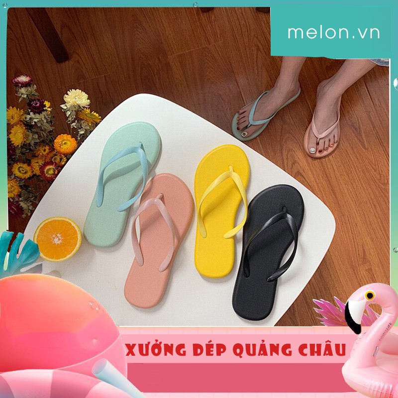 [CÓ SẴN] DÉP XỎ NGÓN ĐI BIỂN MÀU BASIC ĐƠN GIẢN