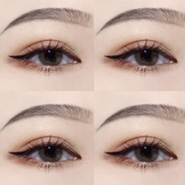 Kẻ mắt dạ Karadium màu đen, đường kẻ mảnh, lâu trôi